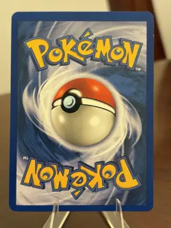 Pokemon Wigglytuff Base Set 2 SWIRL Holo Rare Card 19/130 NM - Image 2