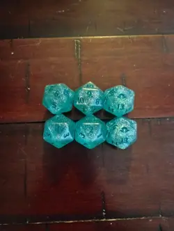 Lot Of 6 Modern Horizon 3 Bundle Oversized Spindown Dice - Image 1