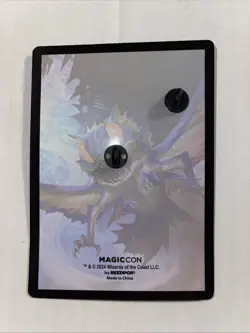 Magic The Gathering Piranha Fly Pin MagicCon 2024 Exclusive Duskmourn - Image 2