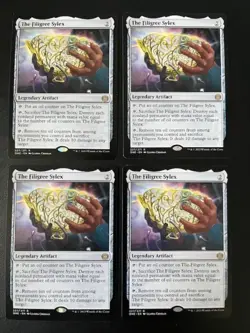 MTG- The Filigree Sylex x4 - Phyrexia: All Will Be One - Image 1