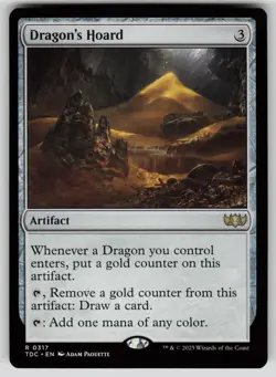 Dragon's Hoard Normal R Commander: Tarkir: Dragonstorm 317 NM - Image 1