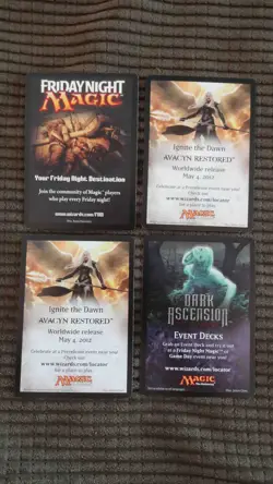 Magic: the Gathering / MtG Vampire Token (1/1, Lifelink) x4 Dark Ascension - Image 2