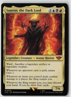 Sauron, the Dark Lord 224 M Universes Beyond: The Lord of the Rings: NM - Image 1
