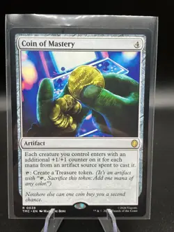 MTG Coin of Mastery TMC TMNT 0036 Non Foil - Image 1