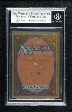 Sedge Troll Magic: Collectors' Edition Non-Playable Gold Backs BGS 9 MINT 1993 - Image 2