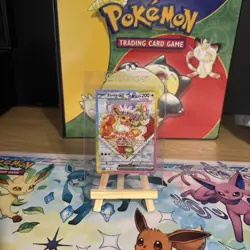 Pokemon TCG Eevee EX SVP 174 SV Prismatic Evolutions SPC Promo Card NM Condition - Image 1