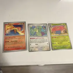 Pokemon 151 NON Holo Rare Ditto Moltres Vileplume - Image 1