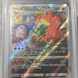POKEMON SWSH PROMO #262 CHARIZARD VSTAR HOLO 280HP SWORD & SHIELD - Image 1