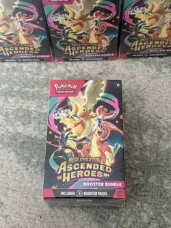 Pokemon TCG: Mega Evolution Ascended Heroes - Booster Bundle New and Sealed - Image 5