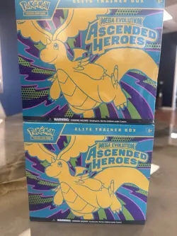 Two (2) Pokemon Ascended Heroes ETB Factory Sealed Brand New 🔥🔥🔥 - Image 1