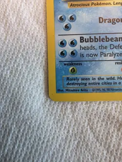 Pokemon TCG Gyarados Base Set 6/102 Holo Rare Stage 1 100 HP English 1999 - Image 5