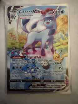 Pokemon Glaceon VMAX 209/203 Evolving Skies Secret Rare Holo Alt Art 310HP - Image 3