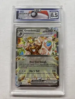 2023 Pokemon Greedent Ex #179 HGC 8.5 (sb1) - Image 1