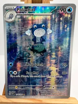 Pokemon TCG - S&V 151 - 176/165 Poliwhirl - Illustration Rare - NM/M - Image 1