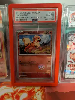 Pokemon Arcanine And Growlithe Graded Bundle X3 Ace and PSA 10 Japanese - Image 3