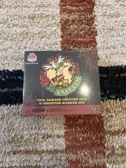 Pokemon Worlds 2025 Anaheim Arcanine Rockabilly Coin And Marker Set New Sealed - Image 1