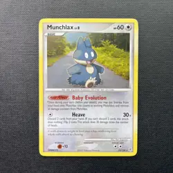 Munchlax | 33/130 Diamond & Pearl | Regular RARE | Pokemon TCG NM / LP - Image 1