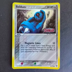 Beldum | 45/108 Power Keepers | Reverse Holo [Stamped] Rare | Pokemon TCG LP - Image 2