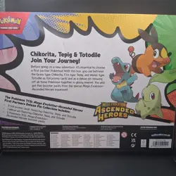 Pokemon Ascended Heroes First Partner Deluxe Pin Collection Sealed New - Image 2