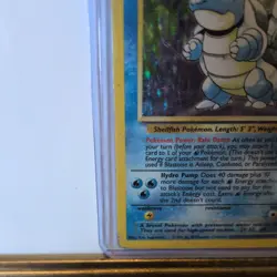 Pokemon TCG Blastoise 002/102 Base Set Holo - Image 4