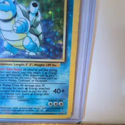 Pokemon TCG Blastoise 002/102 Base Set Holo - Image 5