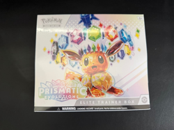 Pokemon Scarlet & Violet Prismatic Evolutions Elite Trainer Box ETB - Crner Tear - Image 1