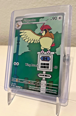 Pidgeotto Illustration Rare Obsidian Flames 208/197 Pokemon English NM - Image 2