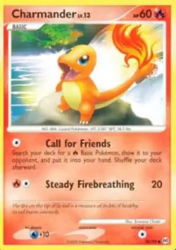 4x Heavily Played Charmander - 59/99 - Common Pokemon Arceus - Image 1