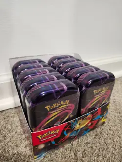 Pokemon Mega Evolution Heroes Mini Tins Display (Set Of 10 - All Gardevoir Arts) - Image 2