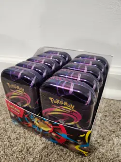 Pokemon Mega Evolution Heroes Mini Tins Display (Set Of 10 - All Gardevoir Arts) - Image 4
