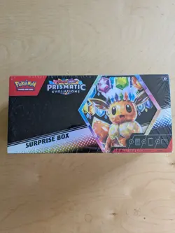 Pokemon Scarlet and Violet Prismatic Evolutions Surprise Box Sealed - Image 1