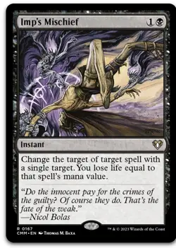 Imp's Mischief #167 (NM) Commander Masters CMM Magic MTG - Image 1