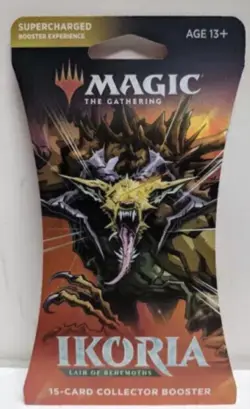 Magic the Gathering MTG Ikoria - 4x Collector Booster Packs Sealed New English - Image 1