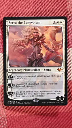 Serra the Benevolent Modern Horizons MTG Mythic - Image 1