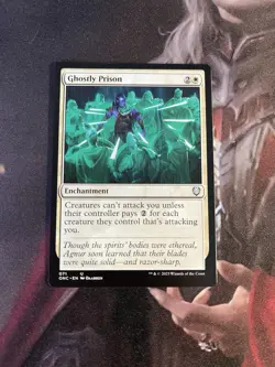 MtG Ghostly Prison - NM - Phyrexia All Will Be One Commander - Image 1
