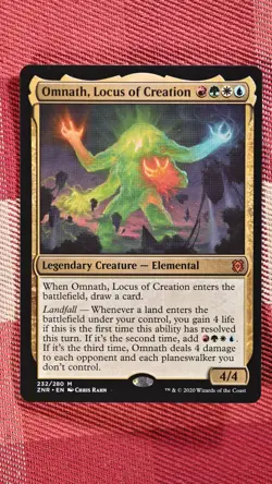 Omnath, Locus of Creation Zendikar Rising MTG Mythic - Image 1