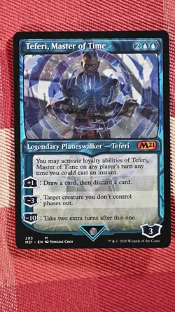 Teferi, Master of Time Core Set 2021 M21 MTG Mythic - Image 1