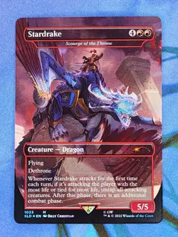 1x FOIL Stardrake, NM, Secret Lair Drop (SLD), Magic: the Gathering, MtG - Image 3