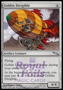 Goblin Dirigible 2x FOIL MDN MTG Mirrodin Uncommon MINT artifact - Image 1