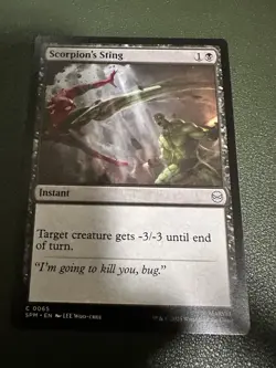 MTG, Scorpion's Sting 65 Marvel's Spider-Man Regular - Image 1