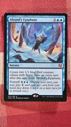 Alrund's Epiphany Kaldheim MTG Mythic - Image 1
