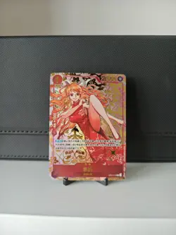 Custom One Piece Carte Chinois Nami OP01-016 R Exclusif 1er Anniversaire Alt - Image 1