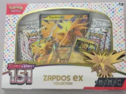Pokemon Zapdos ex Scarlet & Violet 151 Kit with Promo Cards and Packs - Image 1
