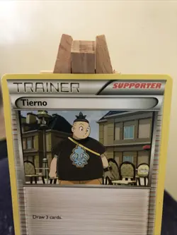 Pokemon Trading Card Game Trainer Tierno XY Breakpoint 112/122 - Image 3