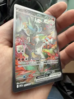 Pokemon TCG Reshiram EX White Flare Special Illustration Rare Card 166/086 - Image 3
