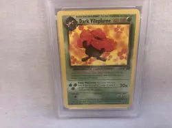 PSA 7 WOTC 2000 Team Rocket Unlimited Dark Vileplume 30/82 Non Holo Rare Card NM - Image 2