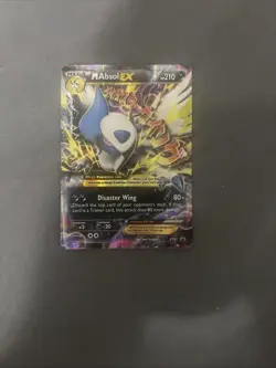 Pokemon TCG M Absol EX XY63 XY Holo Mega Evolution Card - Image 1
