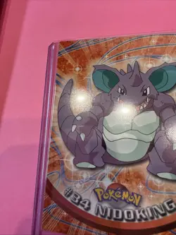 Topps Pokemon Card #34 Nidoking Black Logo - Image 2