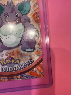 Topps Pokemon Card #34 Nidoking Black Logo - Image 4