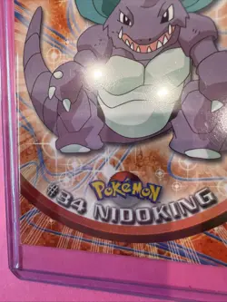 Topps Pokemon Card #34 Nidoking Black Logo - Image 5